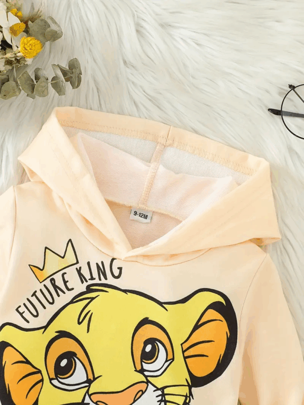 e8473f1a-f32f-4ef6-a793-7e6ecd8cfd29 Conjunto de Sudadera con Capucha Disney El Rey León Simba