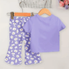 025f3e6f-c999-48a6-828a-771945502326 Conjunto de Dos Piezas para Niñas con Estampado Floral