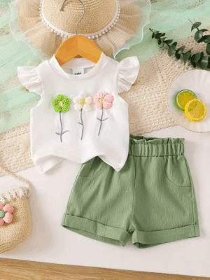 Conjunto Verano Estampado Floral