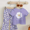 cf6f2399-3310-4978-841a-675bfcb5151a Conjunto de Dos Piezas para Niñas con Estampado Floral